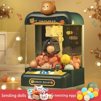 Vaikų mini letena mašina mažas įrašą lėlės mašina, namų versija saldainiai susukti kiaušinių kamuolį, vyrai ir merginos