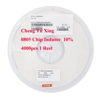 0805 Chip Indutor 220NH 10% CDR:500mR 250mA 4000pcs 1 Reel
