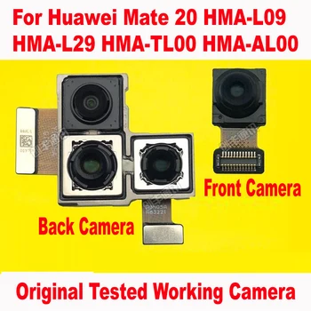 100% Originalas Darbo Mate20 Mažas Susiduria Priekio Atgal, Didelis Pagrindinis Galinio vaizdo Kamera, Telefono Flex Kabelis Huawei Mate 20 HMA-L09
