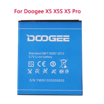 100% Originalus 2400mAh Baterija Doogee X5 X5S X5 Pro Mobilųjį Telefoną, Aukštos Kokybės Pakaitinis Akumuliatorius