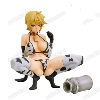 15cm Minkštas Kūno nusimesti Q-šešių Pieno Karvė Gyvenimo Holšteino 721 K2 Statulėlės Anime PVC Veiksmų Skaičiai Žaislas Suaugusiųjų Kolekcionuojamos Lėlės Modelio