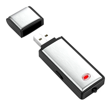 16GB Mini Diktofonas, Triukšmo Mažinimo USB Digital Audio Diktofono, Paskaita,Pokalbis,Susitikimas Klasė