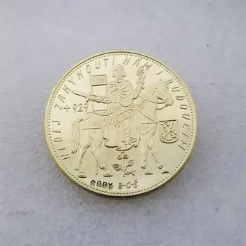 1933 m. Čekoslovakija 10 Ducats KOPIJUOTI MONETŲ-replika progines monetas