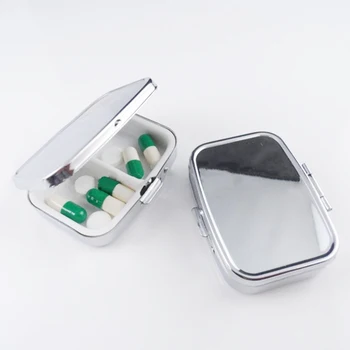 2/3 Tinklelis Medicina Tablečių Dėžutės Saugojimo Kelionės Tabletes Atveju Vitaminai Konteinerių PlasticBox Kapsulės Organizatorius Tablet Lankstymo Atveju
