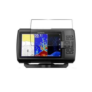2vnt Clear LCD Screen Protector Shield Plėvelę Garmin Puolėjas 7SV 7DV 7CV Fishfinder GPS Priedai
