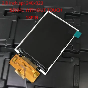 3.3 V, 2.8 Colių TFT Modulis Be Touch Panel ILI9341 Vairuotojo 240(RGB)*320 Naujų Ekranu 18P SPI Serial Interface Aviečių
