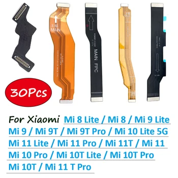 30Pcs/Daug，Originalus Plokštė FPC Pagrindinės plokštės Jungtis, Flex Kabelis Dalis Xiaomi Mi 11T 11 10T 10 9T 12T 8 Pro Lite