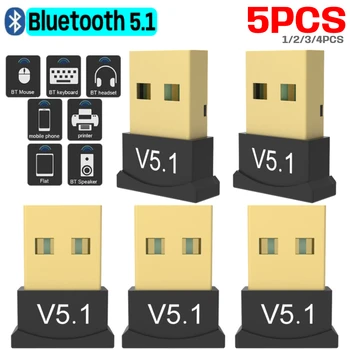 5/1PCS Nauja V5.1 Belaidis 5.1 USB Bluetooth Adapteris 