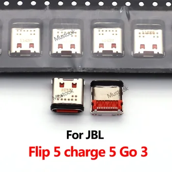 5-20pcs Už JBL Apversti 5 mokestį Eiti 5 3 Bluetooth Garsiakalbis Naujas Moterų USB C Tipo Micro USB Įkrovimo lizdas Lizdas Lizdas Jungtis