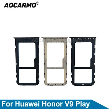 Aocarmo Sim Kortelė SIM Tray Lizdo Laikiklį Huawei Honor V9 Žaisti atsarginės Dalys