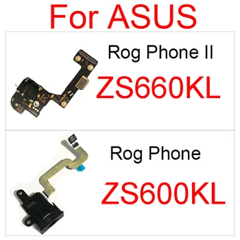 Ausinės Audio jungtis Uosto Flex Kabelis Asus Rog Telefono ZS600K Z01QD / Telefonas 2 ZS660KL I001D Ausinės Ausinių Lizdas Flex Juostelės 