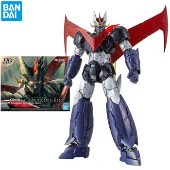 Bandai HG 1/144 LABAI MAZINGER MAZINGER Z NFINITY VER Gundam Mobile Suit Surinkti Modelį Rinkiniai figūrėlių, Plastikiniai Modelis Žaislai