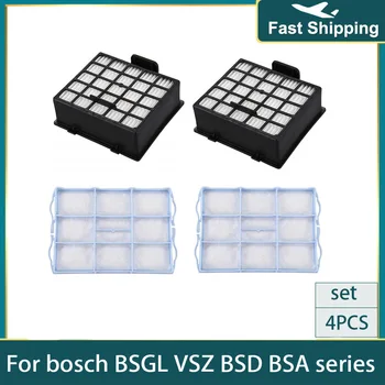 Dulkių siurblių Dalys, Variklio Filtras ir HEPA Filtras Bosch BSGL VSZ BSD BSA Serijos BSG61831/01 BSG62022/03