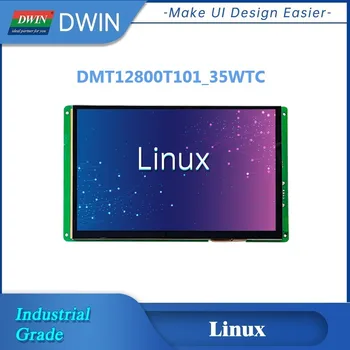 DWIN Linux Sistema, 10.1 Colių 1280*800 Pramonės LCD Modulis Terminalo IPS TFT-LCD Touch Screen su RS232 bei RS422 Uosto