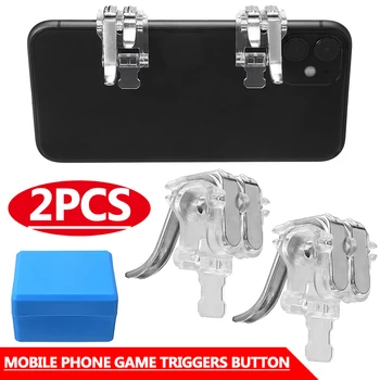 Dėl 4.6-6.5 Colių Telefonai 2vnt Aukštos Kokybės Gamepad Žaidimų konsolės Mygtukai Nešiojamų Išmanųjį telefoną Sukelti Mygtukai Pohiks