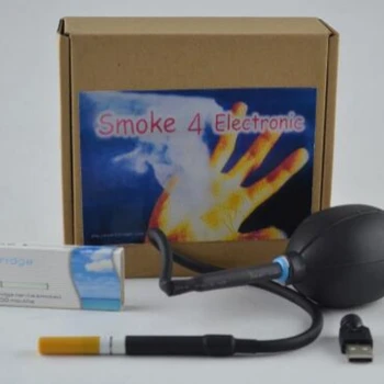 Dūmų 4 Elektroninės (Prietaisas + 10 Dūmų Kasetės) - Triukui,Close Up Magic,Mentalism,Etape Magija,Komedija,Priedai,Gadgets