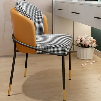 Elegantiškas Metalo Moderni Valgomojo Kėdės Office Mobile Paplūdimio Aukso Valgomojo Kėdės, Kompiuterio Akcentas Poltrona Luxuosa Gyvenimo Kambario Baldai