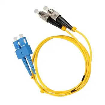 Fiber Patch Kabelis, SM Core 0,5 m FC prie SC Duplex Vienos rūšies Storio PVC Gigabit ethernet Optinio Pluošto Kabelis Ethernet Komutatoriai