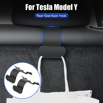 Galinių Sėdynių bagažo skyriaus Kablys Kamieno Organizatorius Bagažo Saugojimo Krepšys Turėtojas Interjero Aksesuarų 2 Vnt Už Tesla Model Y ABS