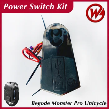 GW Begode Monster Pro Unicycle Maitinimo Mygtuką Perjungti Rinkinys Mokestis Uosto EUC MonsterPro Originalios Atsarginės Dalys, Priedai