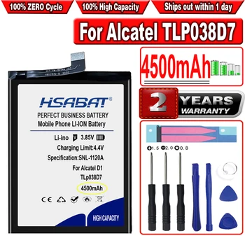 HSABAT 4500mAh TLp038D7 TLP038D1 Baterija Alcatel 3L 2020 5029D