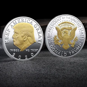 JAV Donald Trump Aukso Monetą 