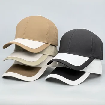 Korėjos Naujų Spalvų Atitikimo Hardtop Beisbolo kepuraitę Vyrų ir Moterų apsaugos nuo Saulės, Kepurės Pavasario ir Vasaros Universalus, Reguliuojamas Sunkvežimio vairuotojas Hat