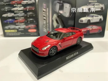 KyoSho 1/64 Nissan GT-R Kolekcija die-casting lydinio krepšelį modelio papuošalus dovanos