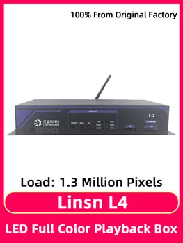 Linsn L4 Asinchroninis Peržiūros Lange RGB Full Modulis Siunčia Kortelę Sistema, LED Ekranas Wifi USB Vaizdo Valdiklis