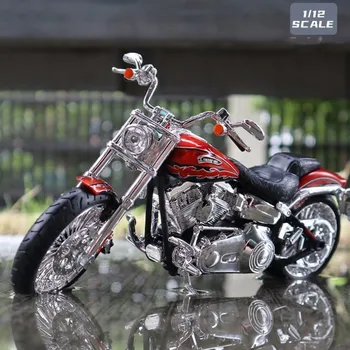 Maisto 1:12 Harley 2014 CVO BREAKOUT Modeliavimas Lydinio Lenktynių Motociklo Modelis Diecast Metal Motociklo Modelį, Vaikiškų Žaislų Dovanos