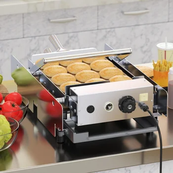 Mėsainis Mašina Komercinės smulkiosios Visiškai Automatinis Skrudintuvas dviaukštis Baker Šildymo Hamburgas Krosnelė Maisto Apdirbimo Įranga
