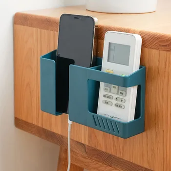 Namų Sienos montuojamas talpinimo Punch-nemokamai Mobilųjį Telefoną Nuotolinio Valdymo Saugojimo Savininkų Stovo Telefono Prijunkite Įkrovimo Laikikliai Stovai
