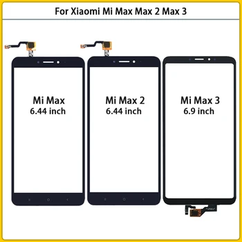 Nauja Xiaomi Mi Max Mi Max 2 Max2 Jutiklinio Ekrano Skydelis skaitmeninis keitiklis Jutiklis LCD Priekinis Stiklas mi Max 2 TouchScreen Pakeitimo
