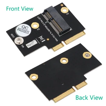 Naujausia Versija M. 2 NGFF klavišą E iki Pusės-dydis Mini PCI-E Adapterį WiFi6 AX200, 9260, 8265 ,8260 ,dovanų dėžutės 7265 kortelę ir Y510P Modelis