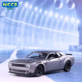 Nicce 1:36 Dodge Challenger SRT Demonas Automobilių Sporto Lydinio Mirti Automobilio Modelį Žaislas Traukti Atgal Dovanos Vaikams Žaislų Kolekcija A141