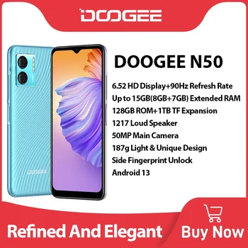 Originalus DOOGEE N50 Išmanųjį telefoną 6.52