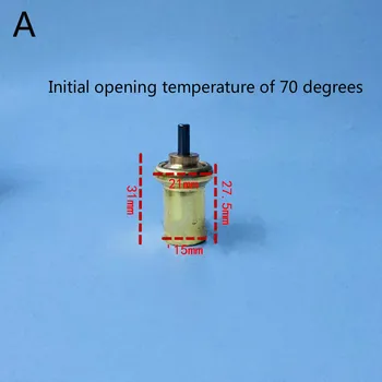 pakaitinės kasetės Oro kompresoriai, termostatiniai vožtuvas termostatiniai vožtuvas kasetė žalvario atidarymo temperatūra 60/70 laipsnis