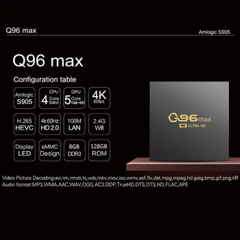 Q96 MAX Smart TV Box 