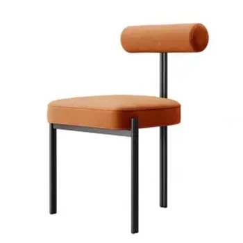 Rožinė Valgomasis Kėdės Kambarį Šiaurės Lounge Šiuolaikinės Dizaineris Salonas Baro Kėdės Atlošas Prabanga Sillas De Comedor Namų Baldai