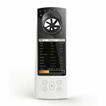 RTS SP80B Spalvotas Ekranas USB BT Nešiojamų espirometro Skaitmeninis Spirometer