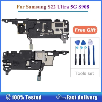 Samsung Galaxy S22 Ultra 5G S908 Antenos Dangtelis Su Artumo Jutiklis Flex Kabelis Atsarginių dalių Pakeitimo