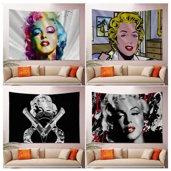 Seksualus Marilyn Monroe Gobelenas Meno Spausdinimo Indijos Buda Sienų Apdailai Raganavimas 