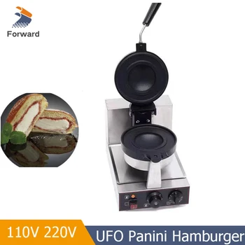 UFO Rotatory Gelato Panini Press Ledų Brioche Mėsainiai Šilčiau Ledų Panini Hamburger Visos Mašina