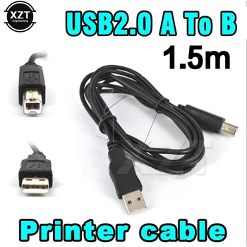 USB 2.0 Male A Male B Adapter Išplėtimo Duomenų Kabelis Epson 