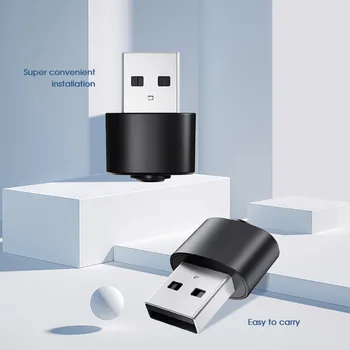USB Pelė Jiggler Maža Neaptinkamas Pelės Pradininko su 3 Atskiri Režimu ir įjungimo/IŠJUNGIMO Mygtukai Automatinis Pelės Judėjimo Simuliatorius