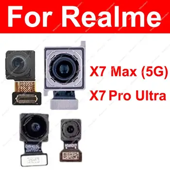 Už Realme X7 Pro Ultra/X7 Pro Extreme X7 Max 5G Priekiniai Selfie Susiduria Galiniai Atgal Pagrindinė Kamera Flex Kabelis Dalys