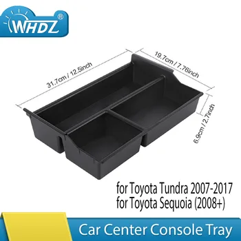 WHDZ Tinka Toyota Tundra 2007-2017 / Toyota Sequoia (2008 M.+) Automobilių stiliaus Automobilio sėdynėje talpinimo Daiktadėžė dėklas saugojimui lauke