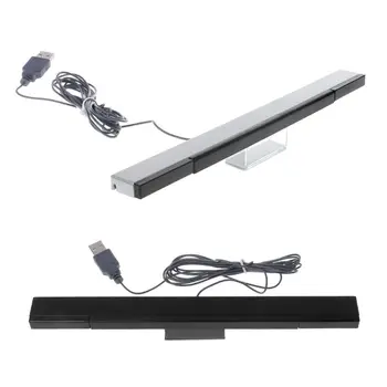 Wii Sensor Bar Laidinio Imtuvams IR Signalo Ray USB Kištukas, Pakeisti Nitendo Nuotolinio Lašas Laivas