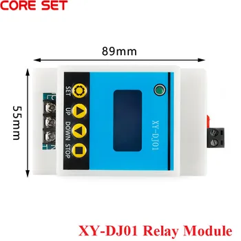 XY-DJ01 Skaitmeninis LCD Relės Modulis Time Delay 1 Būdas Išjunkite Sukelti Vėlavimą Ciklo Laikas Grandinės Jungiklis Relės Modulis 12V Naujas
