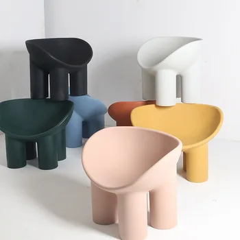 Šiaurės Dramblių Kojos Kėdė Namų Šiuolaikinės Minimalistinės Kūrybos Įžymybė Ins Laisvalaikio Mada Kėdžių Dramblio Kėdė